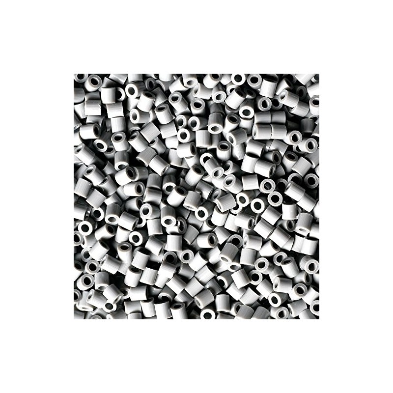 Hama 205-70 Midi Bügelperlen 6000 Stk. Hellgrau