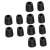 SUPVOX 12pcs Comfort Fit Earbuds Tips Noise Isolation Replacement Eartips