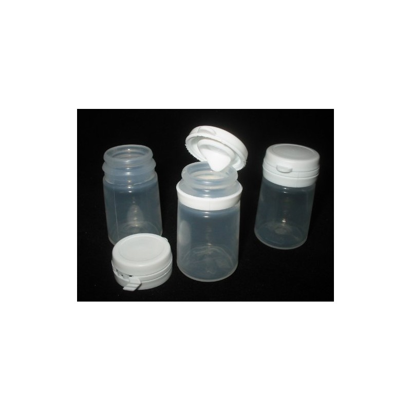 20ml Empty Paint Pots x 20 - Small Plastic Containers