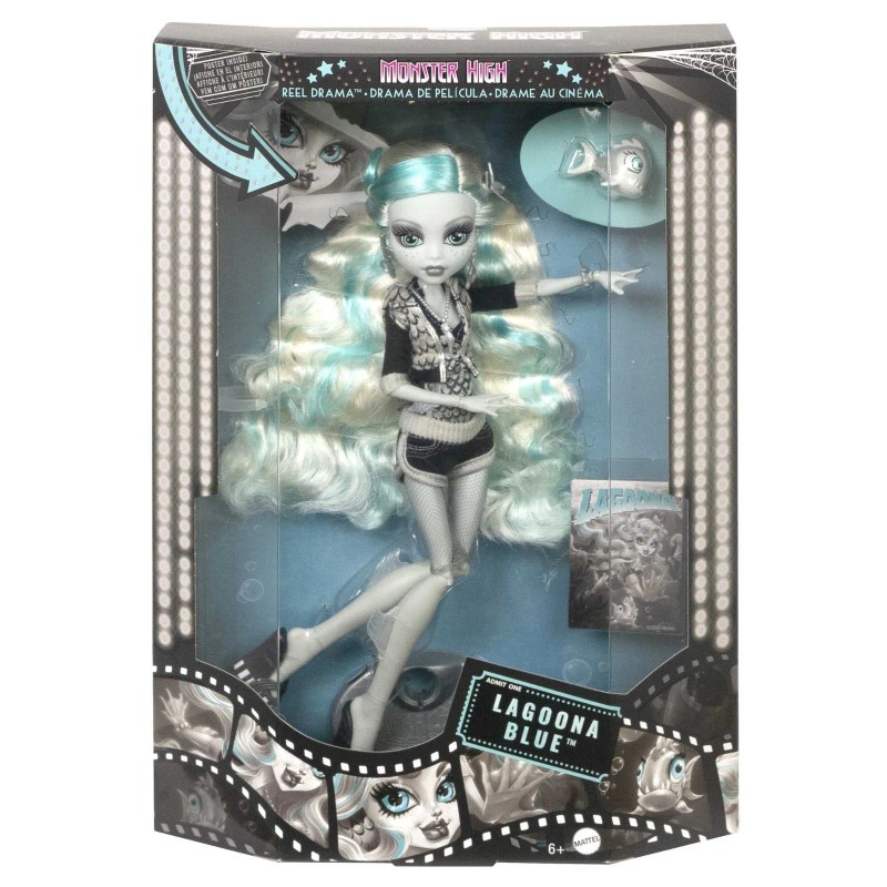 Monster High Lagoona Blue Reel Drama Fashion Doll *IN HAND*