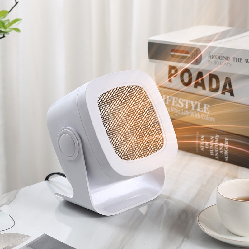 Desktop Heater 800W Energy Efficient Fast Heating Overheating Protection Dumping