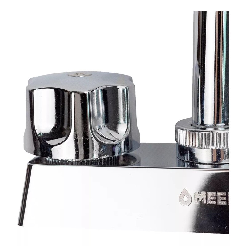 CNX Meer Mezcladora Con Cuello Flexible Para Lavabo Cromada