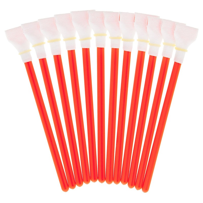 Alpha 17mm Sensor Cleaning Swabs (100 Bulk pk) (Red)