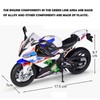 1/12 Scale 2021 S1000RR Motorcycle Model Die cast Metal Model