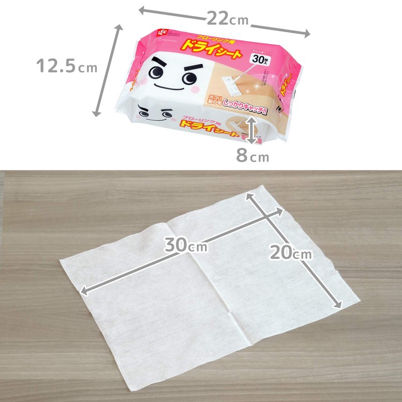 LEC SS-246 Dry Flooring Sheets, 30 Sheets