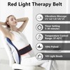 TECKZOON Vibration Red Light Therapy Belt with 105 LEDs, 5