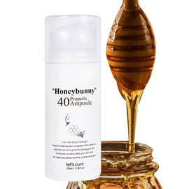 Lets Cure 레츠큐어 꿀광 프로폴리스앰플 100ml 꿀세럼 Let's Cure Honey Radiance Propolis Ampoule 100ml Honey Serum