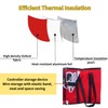 Bread Proofing Box Heated, Foldable Dough Proofer Temperature/Timer Control Sourdough