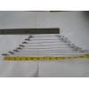 Unbranded 15 PCS. SOLID STAINLESS STEEL WIRE LEADER 10"/150 LBS