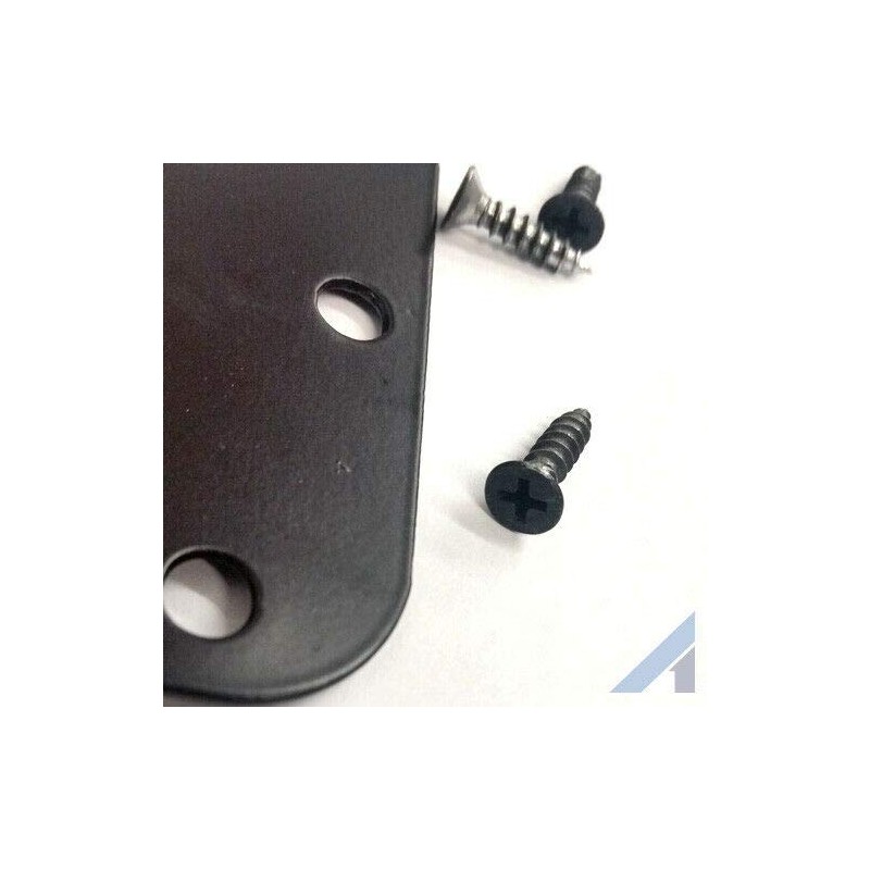 Danika Matte Black 3.5" X 3.5" 5/8 Radius Round Corner