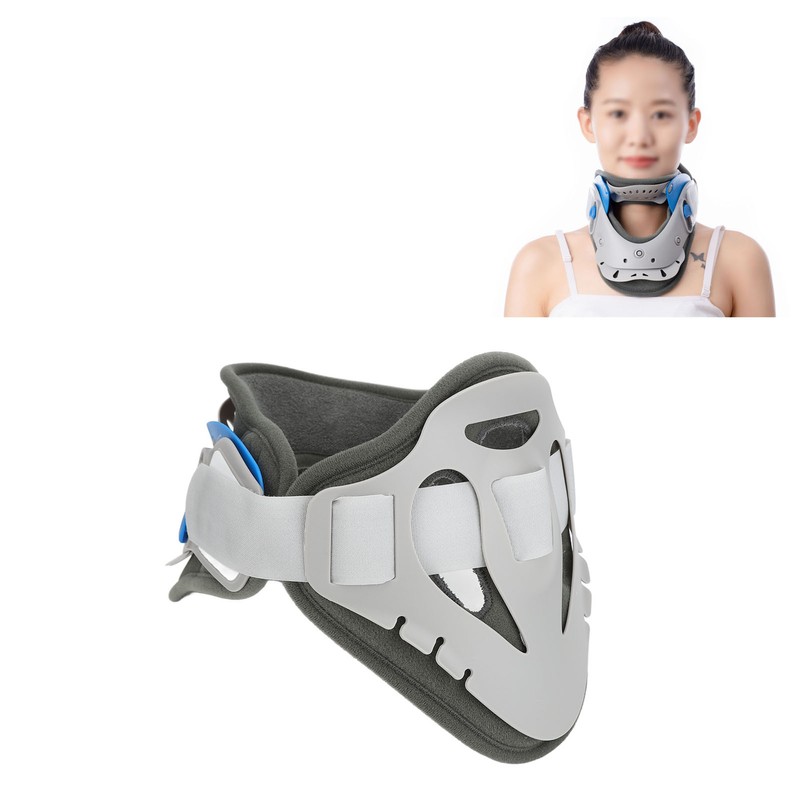 Cervical Collar Adjustable Pain Reduction Stretching Decompression Corrective Posture Fitted