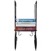 Oxel Hanging Locker Shelf Organizer with 2 Hooks and 4