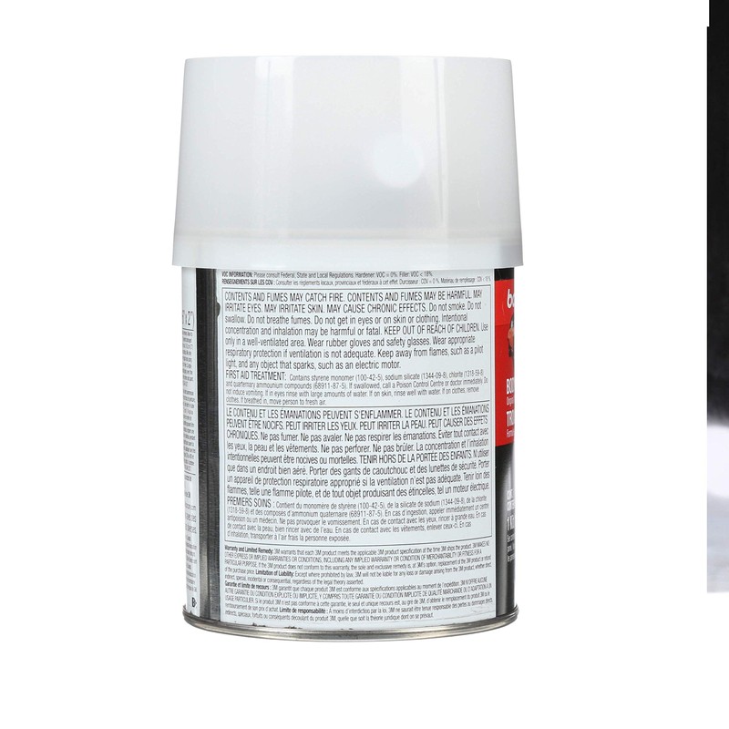 Bondo Glass Short Strand Reinforced Fiberglass Filler,Stage 2, 2.56 Oz