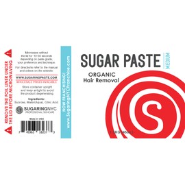 SUGARING PASTE – MEDIUM 1.3kg 45Oz (BIKINI, BRAZILIAN, UNDERARMS, UPPER LIP)