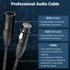 deleyCON 3.0 m XLR Audio Cable, Studio Quality, Made of