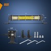 Nilight Slim LED Light Bar 2Pcs 7 Inch 16LED Single