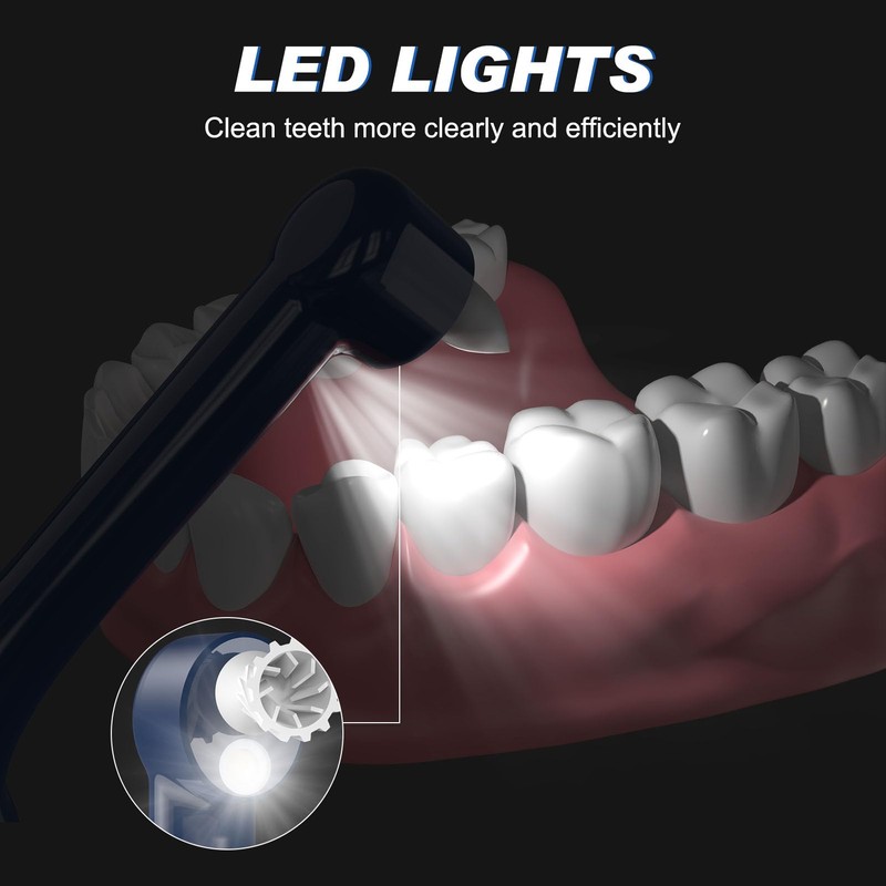 Tooth Polisher, Tooth Whitening Kit for Teeth Cleaning and Whitening,
