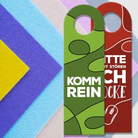 trendaffe - ‘Nicht stören, ich zocke’ or ‘Komm rein’ Door Hanger with Gamer Motif, Gaming Game