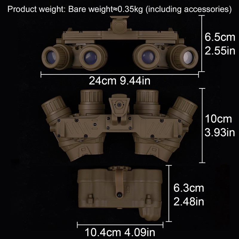 Zhongren GPNVG 18 Tactical Binocular Night Vision Dummy Model,Tactical Helmet