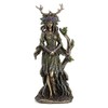 Veronese Design Guardian Goddess of The Trees Bronze Finished Statue