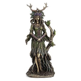 Veronese Design Guardian Goddess of The Trees Bronze Finished Statue