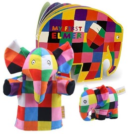 Books and Puppets:My First Elmer including Finger Puppet & My First Puppet