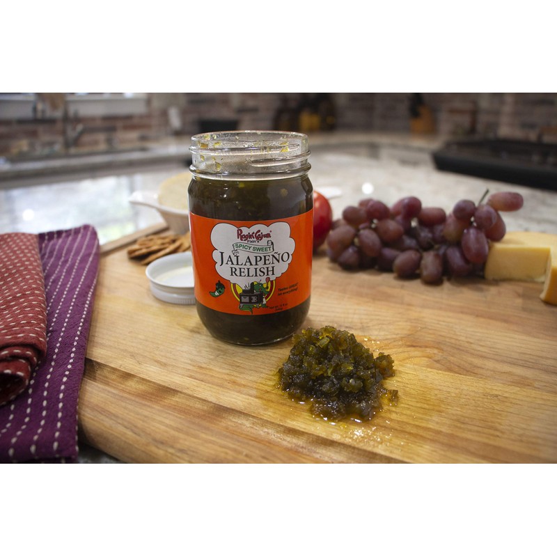 Ragin Cajun Sweet & Spicy Jalapeño Relish, 12 Ounce (Pack