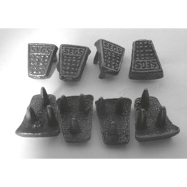 Blakey's Metal Heel and Toe Segs - Size 4
