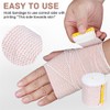 Elastische Bandage Kompressionsbinde Rolle 6 Stück Dehnbare Sportbandage Wrap Elastische