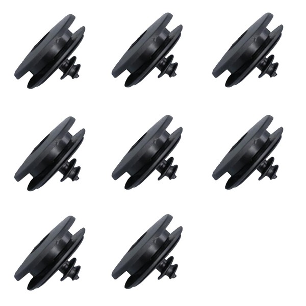 Pack of 8 Non-Slip Carpet Buckle Universal Car Mat Attachment