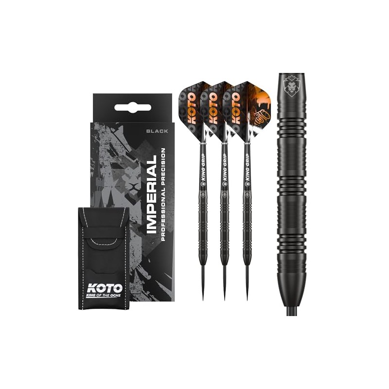 KOTO - Imperial, 24 G, Schwarz, 80% Tungsten, Inkl. 3