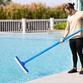 Pool Brush, Pool Brush, Swimming Pool Cleaning Brush, Pool Brush Head, Pool Brush for Pool Walls, Tiles, Floors, 26 cm