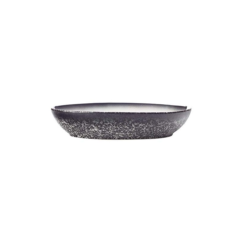Maxwell & Williams Caviar Granite AX0263 Oval Bowl, Premium Ceramic,