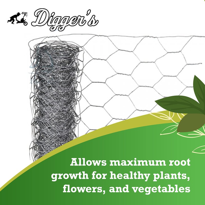 Digger’s 1-Gallon Heavy-Duty Wire Basket - Gopher Wire Baskets for