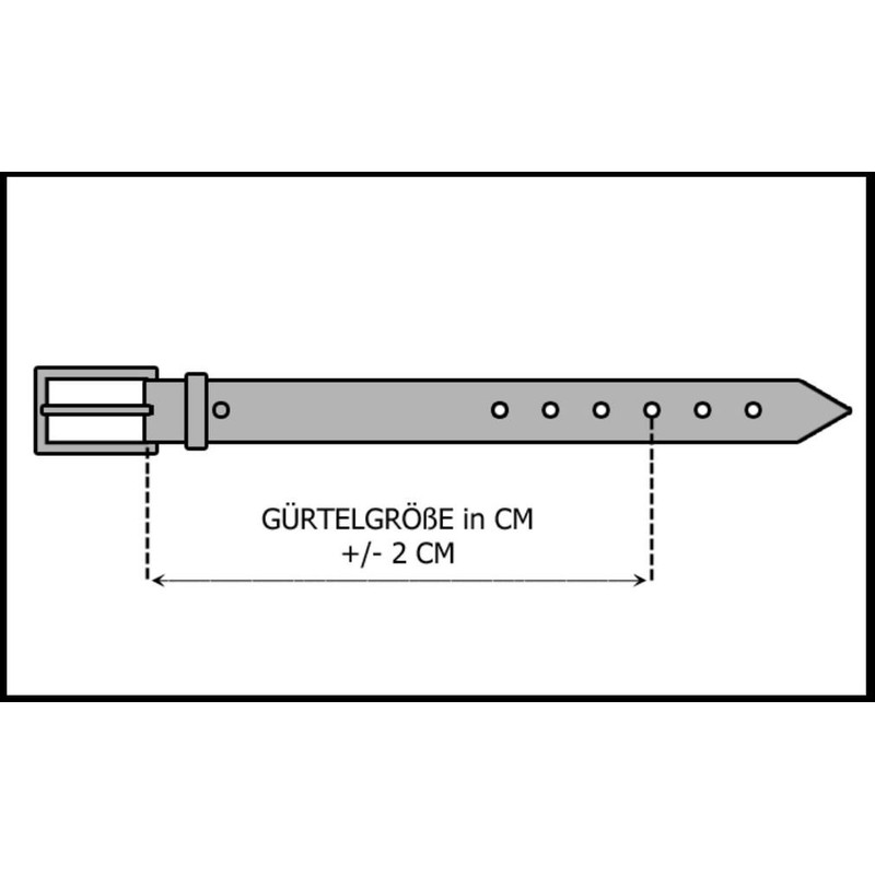 Redbridge by Cipo & Baxx Herren Leder Gürtel Belt 9410