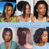 Mini Passion Twist Crochet Hair for Black Women-10 Inches 6