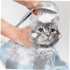 Parliky Adjustable Cat Bathing Bag Breathable Mesh Cat Grooming Bag