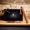 LACHIEVA LUX Nice Elegant Rosewood Rollerball Pen with Ruler/Book mark
