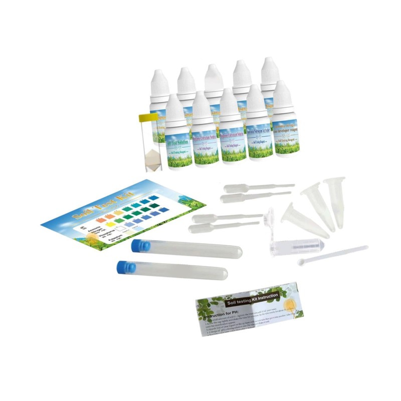 Fenteer Soil Test Kit Soil Tester Easy to Use, PH