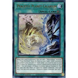 Peaceful Planet Calarium (PUR) - RA02-EN074 - Prismatic Ultimate Rare - 1st Edition