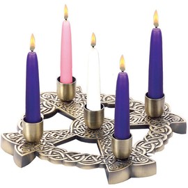 Terra Sancta Guild Bronze Celtic Advent Wreath