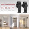 CCJH 5FT/60'' Bi-Folding Barn Door Hardware Sliding Track kit Heavy