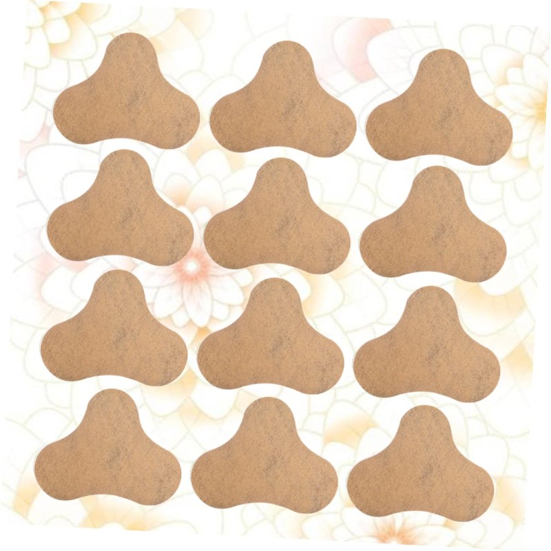TOVINANNA 12pcs Moxibustion Stickers for Neck and Shoulder Self-heating Wormwood