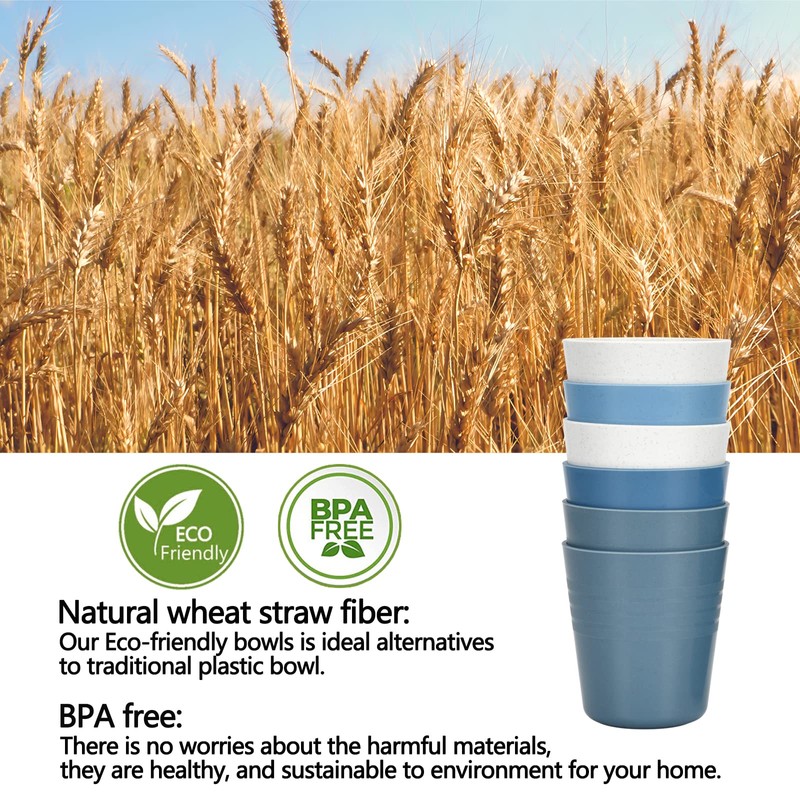 Homestockplus 8 Ounce Small Tumbler Cups,Unbreakable Drinking Cups Microwave and