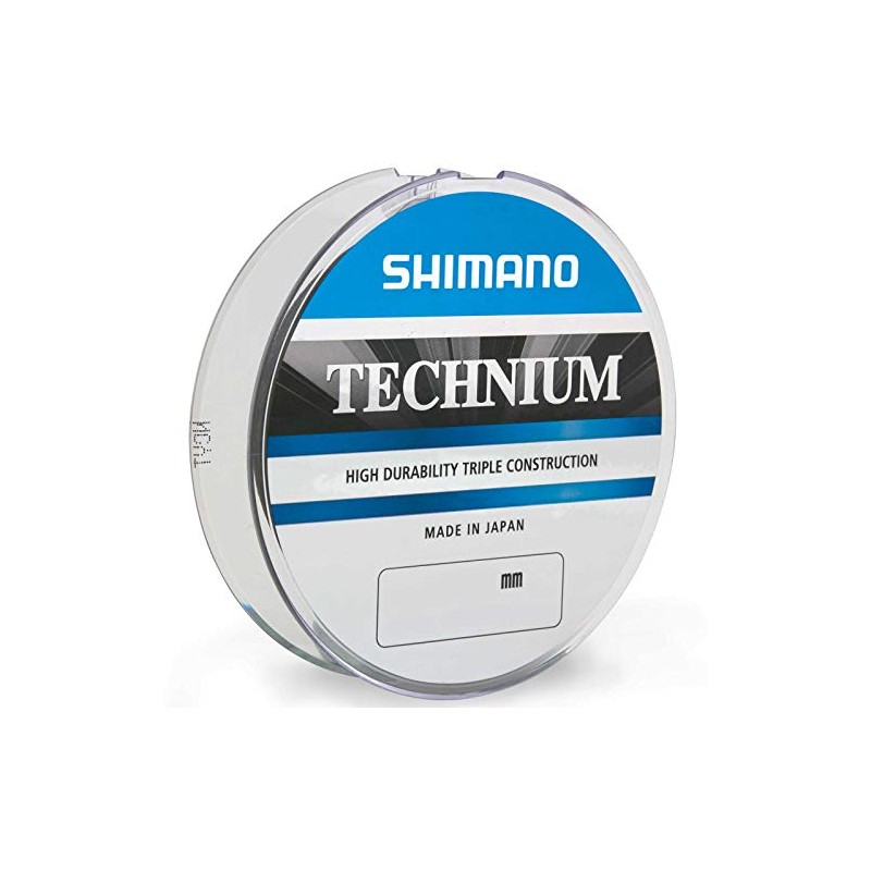 Shimano Technium Line, Dark Grey, 0,25 millimeter, 1530 meter, 6.10kilogram,