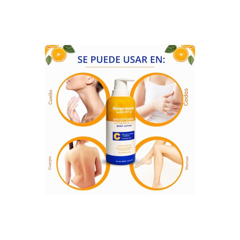 Neoprosone loción corporal iluminadora de 500 ml – Formulada para