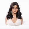Peluca Bob Cabello Sintético Natural de 35cm, Estilo Moderno para