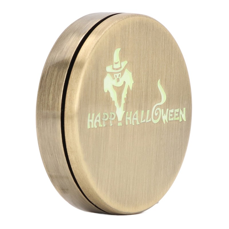 Slider Haptic Coin Anti Stress Luminous Pumpkin Pattern Exquisite Magnetic