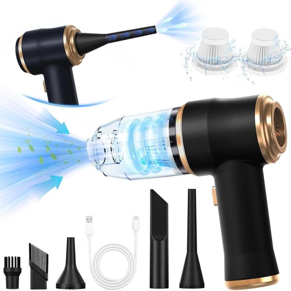 BELBUY Handheld Car Vacuum Cleaner, 1900OPa VacuumCleaner and Air Gun,