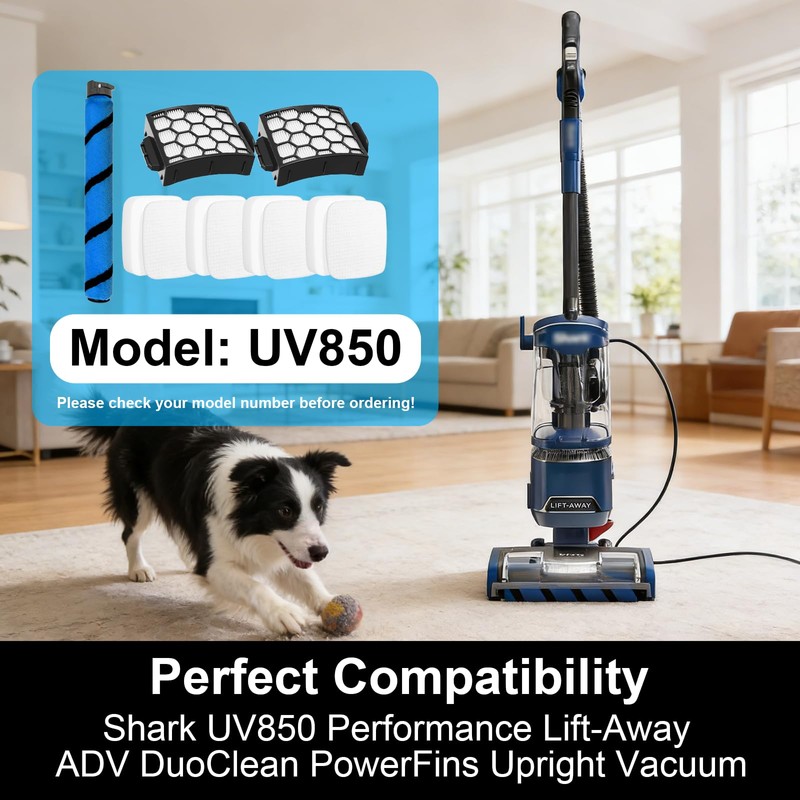 UV850 Filter for Shark Performance DuoClean Lift-Away ADV Upright Vacuum